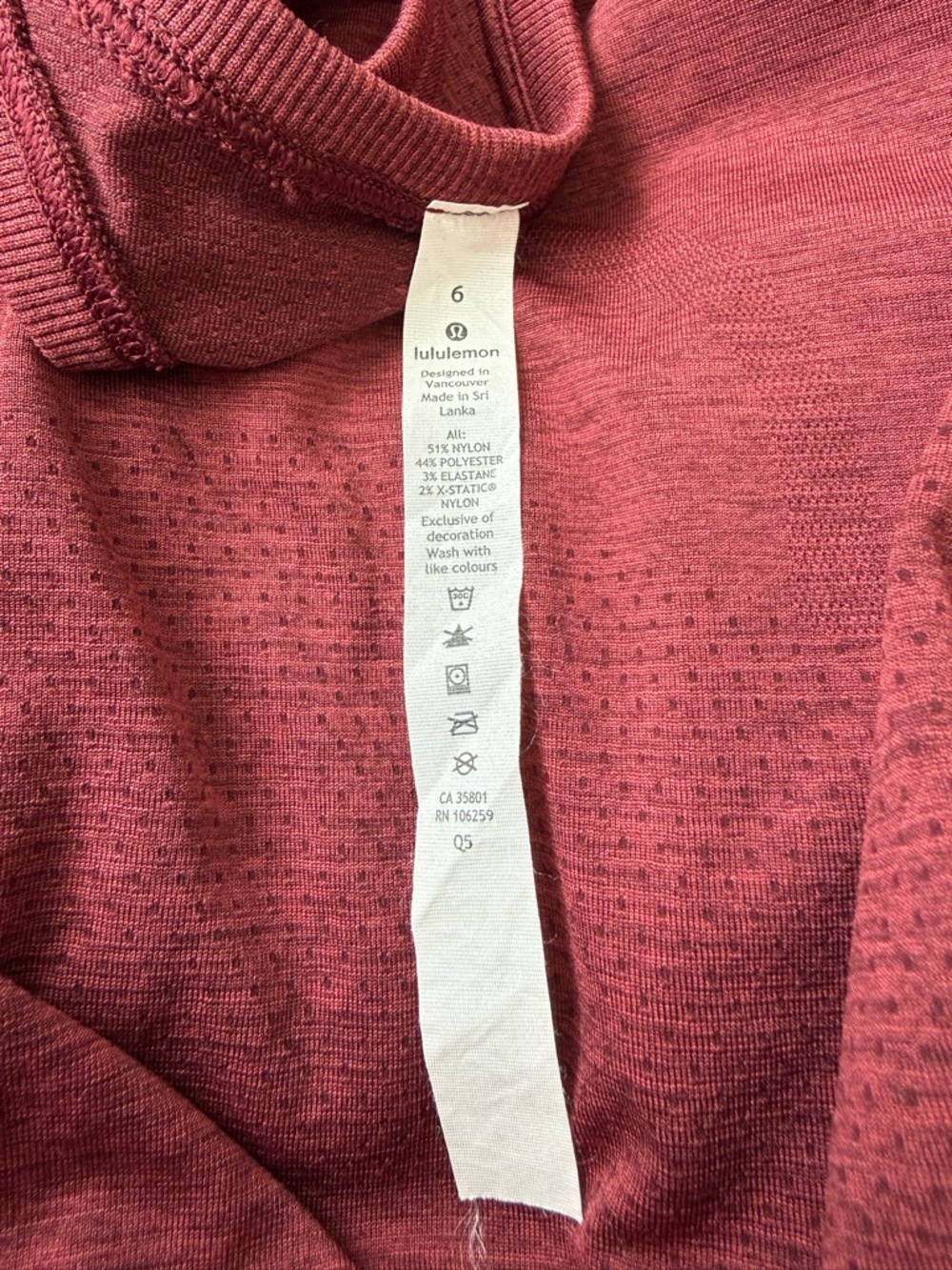 Lululemon Swiftly Tech Racerback - Picture 5 of 5